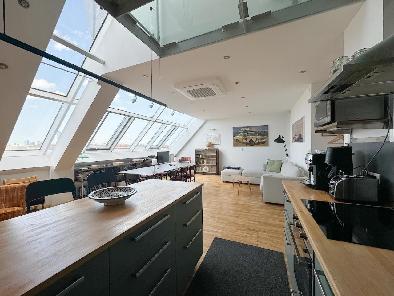 360 View Loft 3 Leilighet Wien Eksteriør bilde
