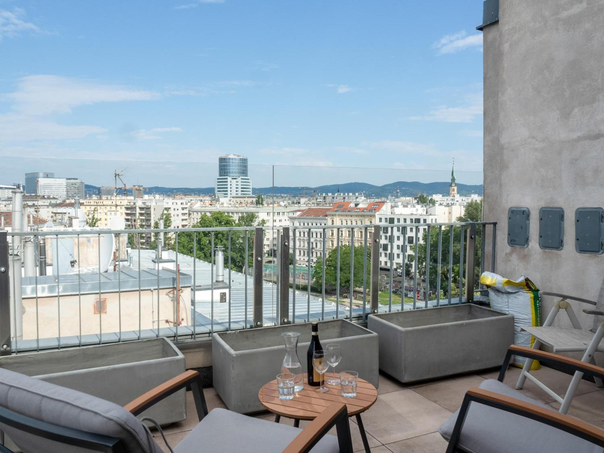 360 View Loft 3 Leilighet Wien Eksteriør bilde