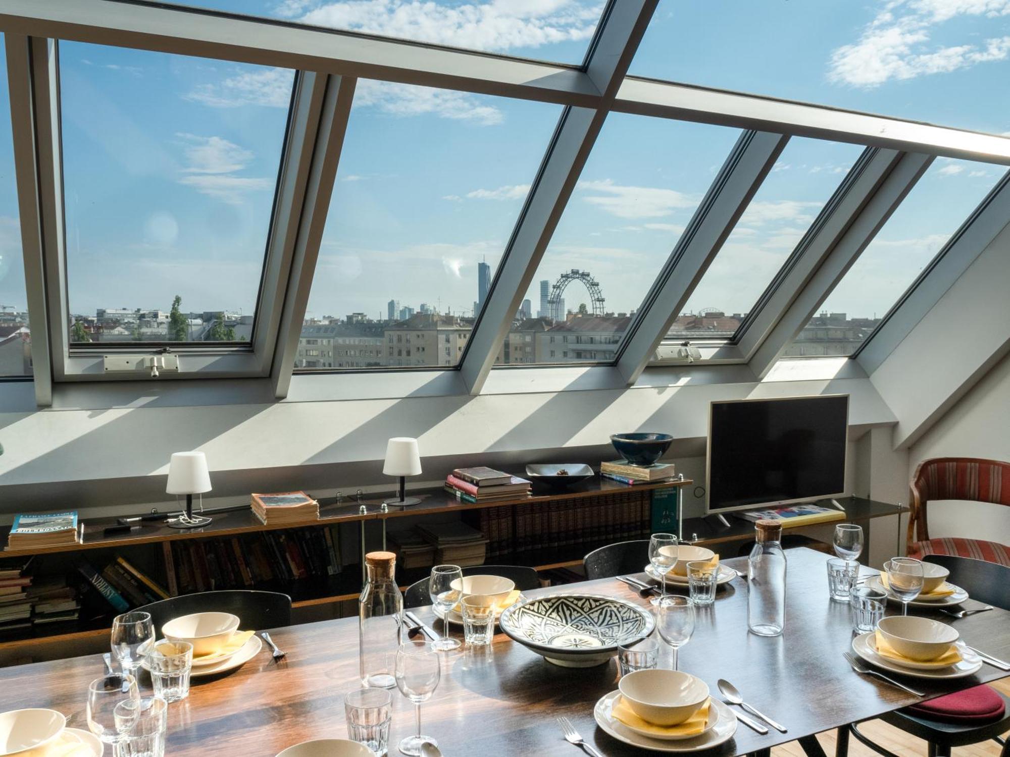 360 View Loft 3 Leilighet Wien Eksteriør bilde